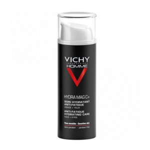 Vichy Homme Hydra Mag C+ - Увлажняющий уход антиусталость Face + Eyes, 50 мл. - Vichy