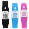 Silincode Qr Identification Wristband (Blue T- S)